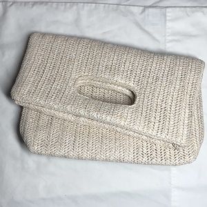 Rattan Woven Clutch